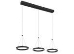 Led-hängeleuchte 67188-3h Grenvix 82/20/120 cm