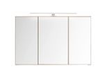 Spiegelschrank Florida Eichefarben Mit Led 100/64/20 cm