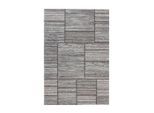 Flachwebeteppich Phoenix 112 Natur / Grau 80/150 cm