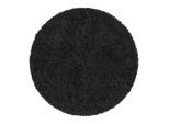 Badematte Chris Schwarz Ø Ca. 80cm Schwarz