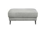 Hocker Cora In Grau Grau Textil