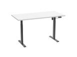 Schreibtisch E-Lona 110/80/71 cm Schwarz, Weiss