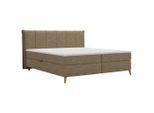 Boxbett Veloria Braun Ca. 180x200cm 180/200 cm Braun
