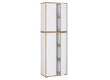 Aktenschrank Salia B60 Weiss/honigeiche Weiss, Honigeiche