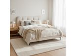 Polsterbett Glaris Creme Ca. 160x200 Cm 160/200 cm Creme