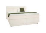 Boxspringbett In Weiss Ca. 180x200cm 180/200 cm Weiss