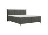 Boxbett Veloria Anthrazit Ca. 180x200cm 180/200 cm Anthrazit