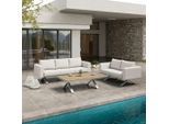 Gartenlounge Sofia 3-teilig 221/67/80 cm