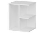 Nachttisch Prometheus 40/50/39,6 cm Weiss
