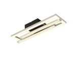 Led-deckenleuchte Wina Klar/schwarz/opal Max. 24 Watt