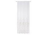 Fertigvorhang Livie Beige Ca. 135x245cm halbtransparent