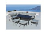 Gartenlounge Michael -Int- 6-teilig 252/65/203 cm