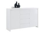 Sideboard In Weiss 143/91/40 cm 4 Schublade(n)