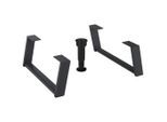 Fussset Max Box Aus Aluminium, 2er Set