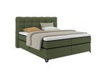 Boxspringbett Carmen C Grün Ca. 180x200cm 180/200 cm Grün