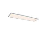 Led-deckenleuchte Cornelius Silberfarben/weiss Max. 36watt