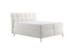 Boxspringbett Emily Creme Ca. 160x200cm 160/200 cm Creme