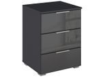 Nachttisch Mars Grau 47/62/42 cm Grau
