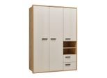 Kleiderschrank Casa Mia Kaschmirfarben/eiche Artisan