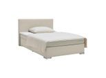 Boxspringbett Mira 2 Perlmutt Ca. 140x200cm 140/200 cm Perlmutt