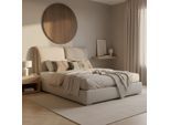 Polsterbett Sophie Ca. 180x200 Cm Creme 180/200 cm Creme