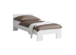 Bett Madrid Weiss Ca. 90x200cm