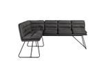 Sitzbank Kona Kona Holz, Metall, Textil Dunkelgrau