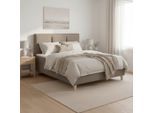 Boxbett Monza Ca. 140x200 Cm Braun Inkl. Topper 140/200 cm Braun