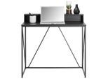 Schreibtisch In Schwarz 91/50/87 cm Schwarz