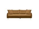 Bigsofa Kiss Senfgelb Holz Senfgelb