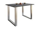 Esstisch Xona Metall, Holzwerkstoff 140/50/76 cm