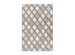 Flachwebeteppich Splash 800 Creme / Grau 120/170 cm