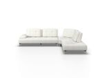 Ecksofa Estella Cord Creme