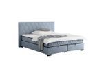 Boxbett Maya-d Blau Ca. 180x200cm 180/200 cm Blau