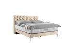 Boxspringbett Queen In Sahara Ca. 160x200cm 160/200 cm Sahara