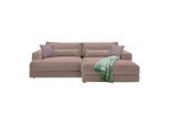 Ecksofa Fabiona Rechts Flieder