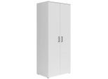 Schrank Multistauraum Weiss 80/195/52 cm Weiss