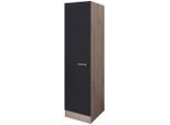 Geschirrschrank Anthrazit/eiche