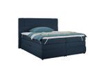 Boxspringbett Palace Dunkelblau Ca. 180x200cm 180/200 cm Dunkelblau