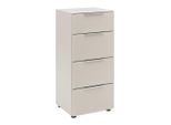 Kommode Siena Kaschmir , 45/99/40 cm , 4 Schublade(n)