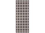 Flachwebeteppich Phoenix 2 In Anthrazit/grau Ca. 80x200cm 80/200 cm