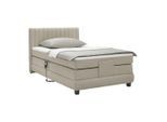 Boxspringbett Dixon Cappuccino Ca. 120x200cm 120/200 cm Cappuccino