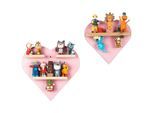 Kinderregal Boarti 27/27/5 cm