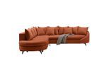 Ecksofa Axel Rostfarben Rostfarben