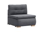 Schlafsessel Modena In Anthrazit Anthrazit Textil