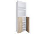 Schuhschrank Lona 2xl 10 Dt R 70/220/40 cm