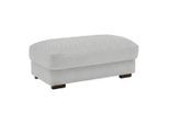 Hocker Pedro Hellgrau Hellgrau Textil