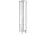 Vitrine Albi Weiss 33/189/33 cm ,