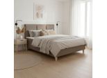 Boxbett Monza Ca. 180x200 Cm Braun Inkl. Topper 180/200 cm Braun