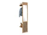 Garderobenpaneel Everest Naturfarben 40/200/47 cm